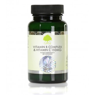Vitamini B kompleks z vitaminom C 150 mg, 60 kapsul