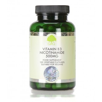 Vitamin B3 Nikotinamid 500 mg, 120 kapsul